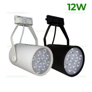 Spot LED Magazin Sina 12x1W Alb