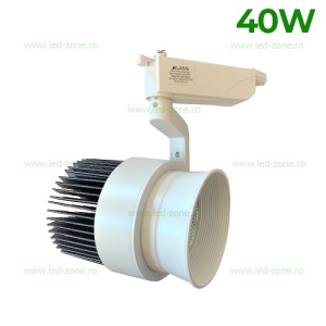 Spot LED Magazin Sina 40W COB Alb LZM01