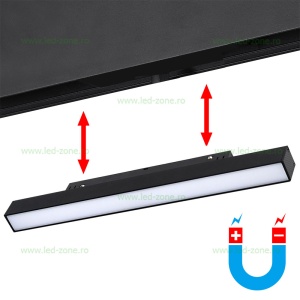 Spot LED Magnetic 12W Liniar Mat RGB-CCT Smart - Img 1