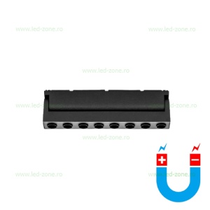 Spot LED Magnetic Aplicat 15W Liniar Ultra Slim Negru Reglabil - Img 1