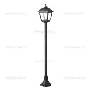 Stalp LED Gradina E27 Negru PAUL 1.2 - Img 1