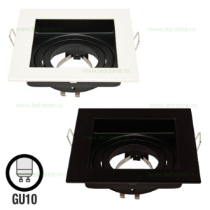 Suport Incastrat 1 Bec Spot LED GU10 PETUNYA