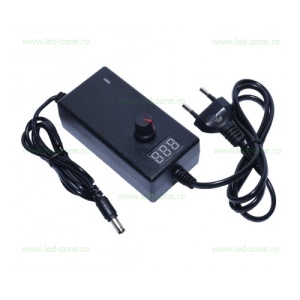 Sursa Alimentare Banda LED cu Variator 1A 3V-24V Carcasa Plastic - Img 1