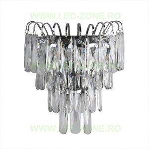 Aplica 3 Socluri E14 Cristal LZ2001 - Img 2