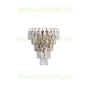 Aplica 3 Socluri E14 Cristal LZ3001 - Img 3