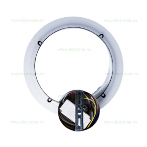 Aplica LED 10W Rotunda 3 Functii LZ3059 - Img 2