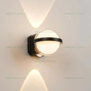 Aplica LED 12W Exterior Negru LZ101
