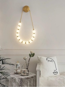 Aplica LED 30W 3 Functii LZ3975 Aurie - Img 1