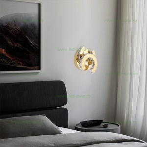 Aplica LED 32W 3 Functii Cristal LZ299-2 - Img 2