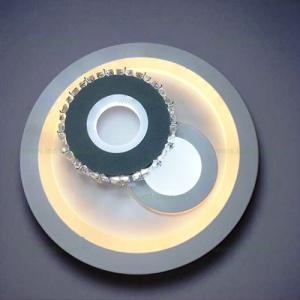 Aplica LED Moderna 12W Rotunda 3 Functii Cristal LZ3667 - Img 1