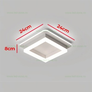 Aplica LED Moderna 36W Patrata 3 Functii LZ1023