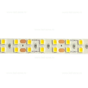 Banda LED 2835 240 SMD/ML Interior 2 Randuri 24V Rola 10m - Img 2