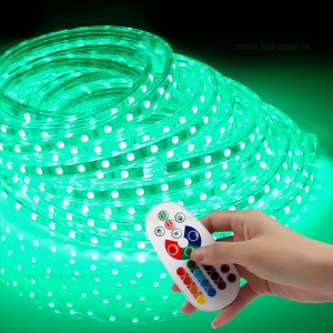 Banda LED 5050 60 SMD/ML RGB 220V Super Bright - Img 4