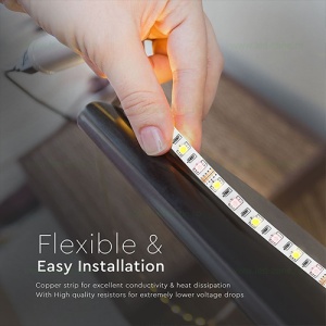 Banda LED 5050 60 SMD/ML RGB+W Interior 12V