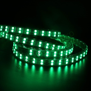 Banda LED 5050 96 SMD/ML RGB 220V Lupa 2 Randuri - Img 4