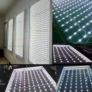 Banda Rigida 12 Module LED 2835 cu Lupa 220V Exterior - Img 5