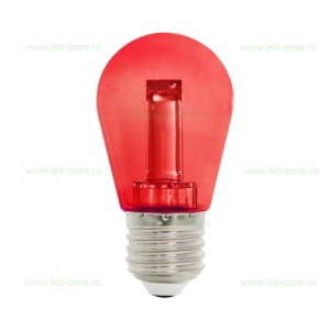 Bec LED E27 2W Glob Clar Color - Img 6