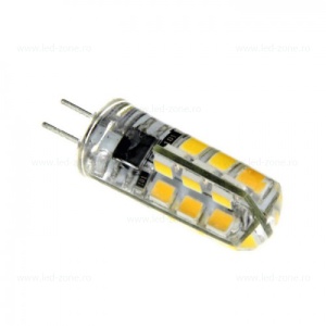 Bec LED G4 2.5W Corn Silicon 12V