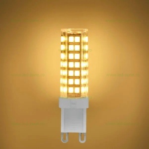 Bec LED G9 9W Corn Ceramica