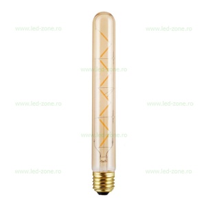 Bec LED Vintage E27 8W Cilindric T30