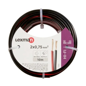 Conductor Electric 2x0.75mm Rosu Negru Rola 10 Metri - Img 3