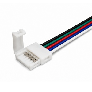 Conector Alimentare 5 Fire Banda LED SMD 5050 12V RGBW