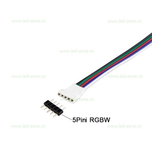 Conector Imbinare 5 PINI Banda LED RGBW 12V - Img 2