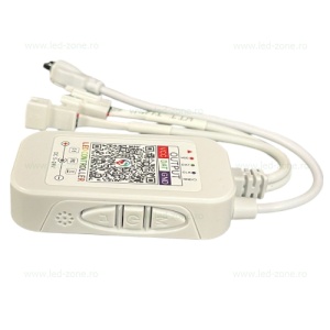 Controller Banda LED RGB Digitala RF si Bluetooth Muzical 2 Iesiri - Img 3