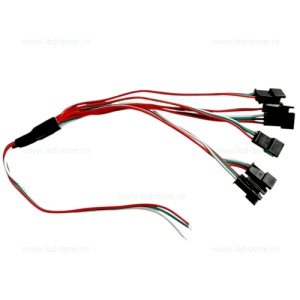 Controller Banda LED RGB Digitala RF si Bluetooth Muzical 6 Iesiri SP107E - Img 4