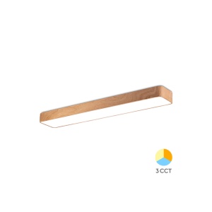 Corp Iluminat LED 45W Lemn 120cm CCT