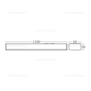 Corp Iluminat LED CCT 36W 120cm Senzor Miscare Microwave IP40 - Img 8
