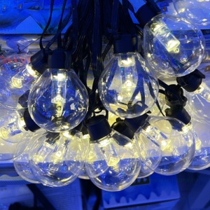 Ghirlanda 10M cu 30 Becuri LED Filament Clare Glob