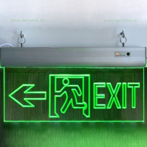 Indicator LED Exit Stanga Acril - Img 4