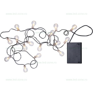 Instalatie Ghirlanda Globulete 16 LED-uri 240cm  - Img 2