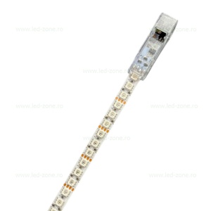 Kit Banda LED RGB 120 SMD5050 5M Interior Telecomanda IR - Img 2