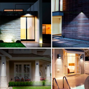 Lampa LED Exterior 23W 114 SMD Solara Senzor - Img 4