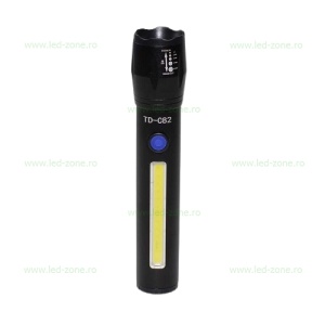 Lanterna LED De Mana 5W COB ZOOM C82 - Img 3