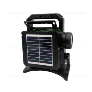 Lanterna LED Multifunctionala cu Panou Solar LZ7940 - Img 3