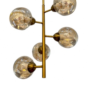 Lustra 5 Socluri E27 Aurie LZ7129-5