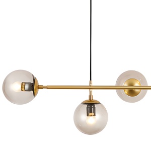 Lustra 6 Socluri E27 Aurie LZ7126-6JG
