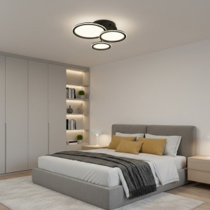 Lustra LED 102W 3 Functii Dimabila cu Telecomanda LZ9301