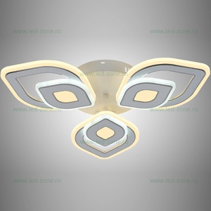 Lustra LED 126W 3 Functii Dimabila cu Telecomanda LZR9007-3+3 - Img 2