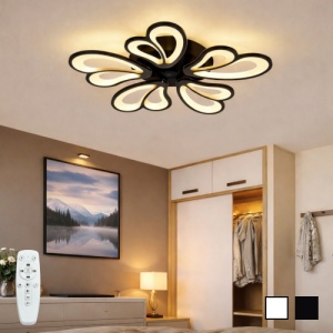 Lustra LED 130W 3 Functii Dimabila cu Telecomanda LZG3314-5 - Img 5