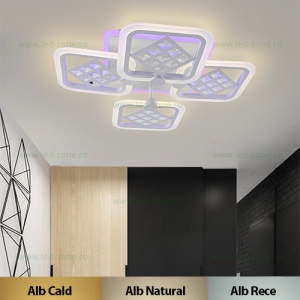 Lustra LED 136W 3 Functii Dimabila cu Telecomanda LZS3360-4