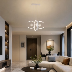 Lustra LED 140W 3 Functii Dimabila cu Telecomanda LZLT5320