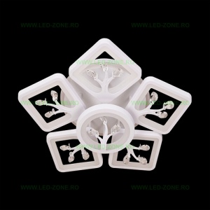 Lustra LED 146W 3 Functii Dimabila cu Telecomanda sau Telefon LZ6655-51 - Img 3