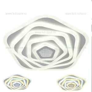 Lustra LED 220W 3 Functii Dimabila cu Telecomanda LZ9793-600Y