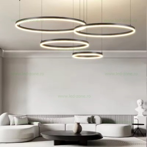 Lustra LED 226W Dimabila 3 Functii cu Telecomanda LZ1796 - Img 4