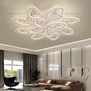 Lustra LED 280W 3 Functii Dimabila cu Telecomanda LZK53-8-4 - Img 2