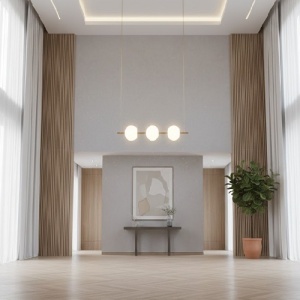 Lustra LED 48W 3 Functii cu Telecomanda G5105 - Img 3